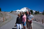 Photo from Susan's Story, Us at the lodge near the summit of Mt Hood