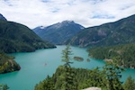 Photo from Susan's Story, A beautiful lake we saw on the North Cascades Scenic Parkway in Washington