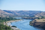 Susan's Story, The Columbia River just below Grand Coulee Dam in Washington