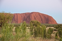 Photo from Susan's Story, Uluru just after sunrise