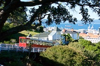 Photo from Susan's Story, The famous cable car in Wellington, New Zealand