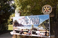 Photo from Susan's Story, A sign, welcom to Picton