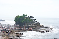 Photo from Susan's Story, A view of the Hindu Temple of Tanah Lot just before sunset