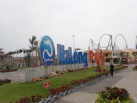 Photo from Susan's Story, The big sign outside Ha Long Park in Ha Long City in Vietnam