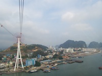 Susan's Story, A view of the Sun Wheel atop Ha Long Park in Ha Long City in Vietnam