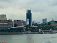 Photo from Susan's Story, Photo from Marina Sands toward the Merlion in Singapore