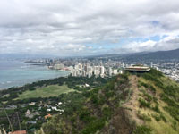 Photo from Susan's Story, The view from the top of Diamond Head