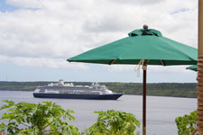 Photo from Susan's Story, The MS Amsterdam off of Niue