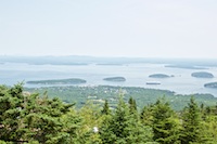 Photo from Susan's Story, A view from Cadillac Mountain in the Acadia National Forest