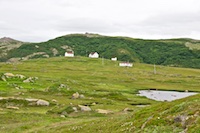 Susan's Story, A view from our walk on Saddle Island in the harbor of Red Bay, Labrador