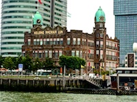Susan's Story, The old Holland America home office in Rotterdam near the cruise terminal.