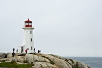 Photo from Susan's Story, The lighthouse at Peggy's Cove in Nova Scotia near Halifax