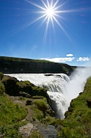 Susan's Story, The final drop of Gullfoss waterfall in Iceland