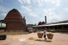 Susan's Story, a brick factory along the Mekong