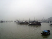 Photo from Susan's Story, fog on the Halong Bay