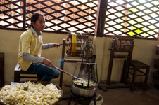 Susan's Story, silk making picture