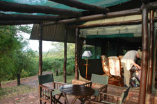 Photo from Susan's Story, a picture of our first tented camp