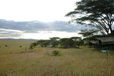 Photo from Susan's Story, photo of our view from the tented camp